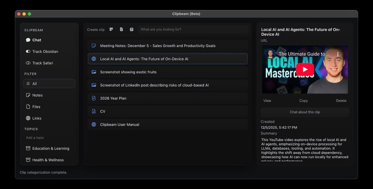 📌 Clipbeam Review